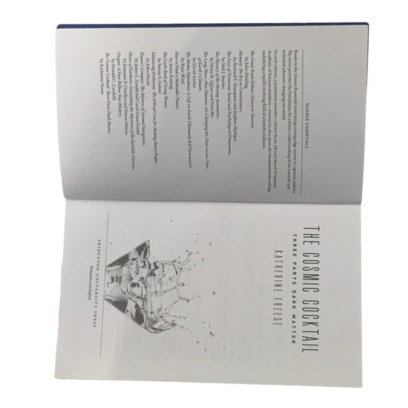 The Cosmic Cocktail Book Three Parts Dark Matter by Katherine Freese Paperback - Picture 10 of 15